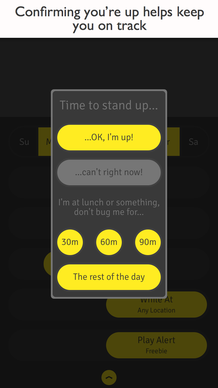 alert screen (app store version)